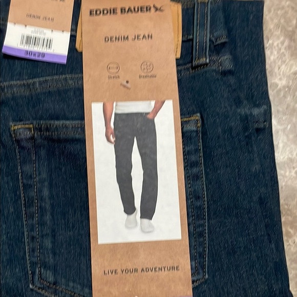 Eddie Bauer Men's Blue Denim Jeans - Picture 1 of 2